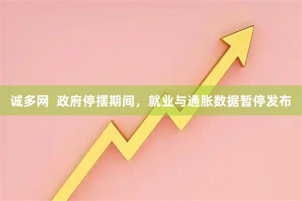 诚多网  政府停摆期间，就业与通胀数据暂停发布